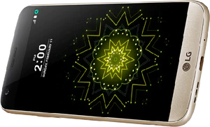 LG G5 SE goud gedraaid