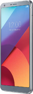 LG G6 blauw voorkant rechterzijkant