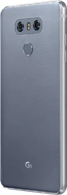 LG G6 blauw achterkant linkerzijkant