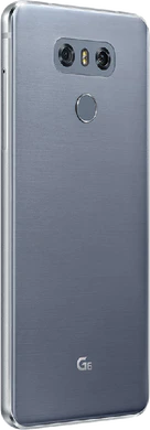 LG G6 blauw achterkant rechterzijkant