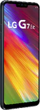 LG G7 Fit zwart voorkant linkerzijkant