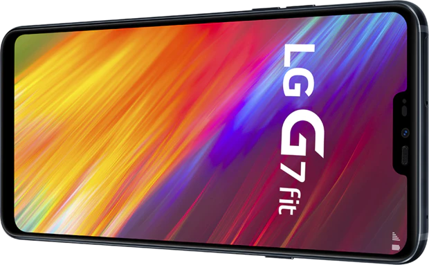 LG G7 Fit zwart gedraaid
