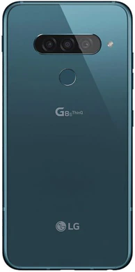 LG G8s ThinQ blauw achterkant