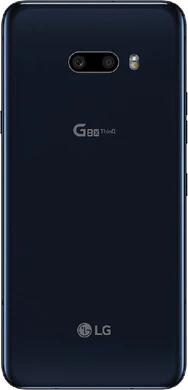 LG G8X ThinQ zwart achterkant