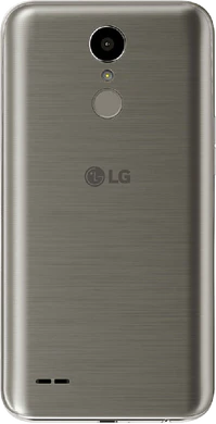 LG k10 2017 grigio indietro