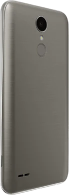 LG k10 2017 grigio indietro lato destro