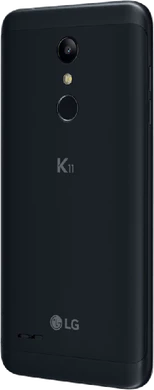 LG K11 Dual SIM nero indietro lato sinistro