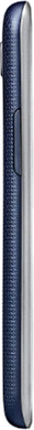 LG K4 blauw linkerzijkant