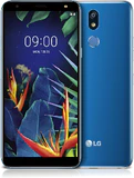 LG K40 blå Översikt