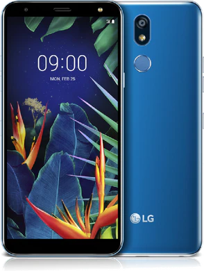 LG K40 blå Översikt