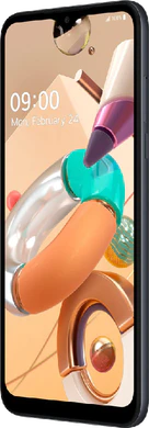 LG K41S grå front højre side