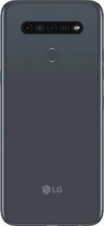 LG K41S grijs achterkant