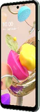 LG K42 groen voorkant rechterzijkant