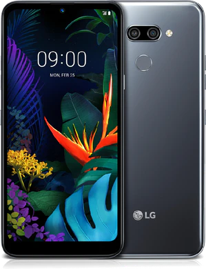 LG K50 schwarz Übersicht