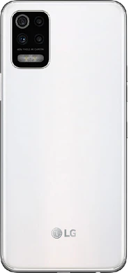 LG K52 hvid bagside