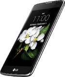 LG K7 noir couverture en bas aslant