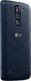LG K8 blau Rückseite rechte Seite