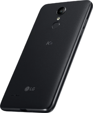 LG K9 2018 nero indietro lato sinistro in basso