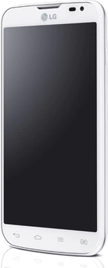 LG L90 Dual d410 bianco copertina frontale lato destro