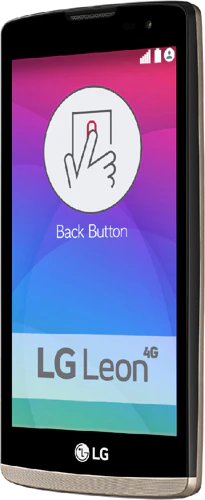 LG Leon 4G rechterzijkant schuin