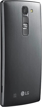 LG Magna Dual titanic sølv bagside højre side skæv