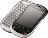 LG Optimus Chat abierto gris
