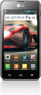 LG Optimus F5 sort front