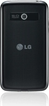 LG Optimus Hub E510 indietro