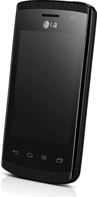 LG Optimus L1 II schwarz Rückseite schräg 2