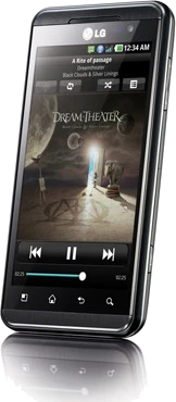 LG P920 Optimus 3D foran skrås skråstilt