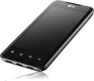 LG P990 Optimus speed 2x voorkant schuin 3