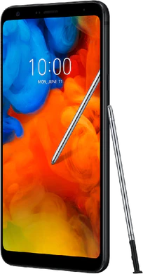LG Q Stylus zwart overzicht