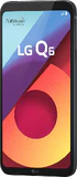 LG Q6 nero copertina frontale lato destro