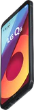 LG Q6 nero copertina frontale lato destro in basso aslant