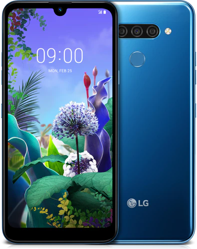 LG Q60 blue overview