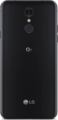 LG Q7 zwart achterkant