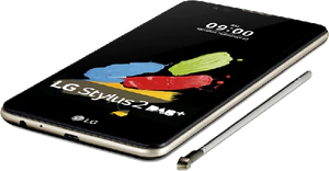 LG Stylus 2 brun aslant pen