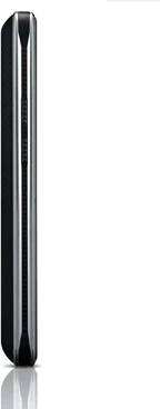 LG T385 vänster sida