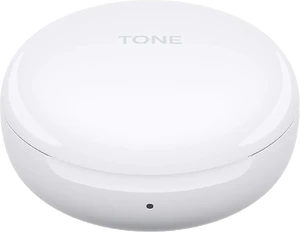 LG Tone Free FN6 wit case voorkant onderkant gesloten