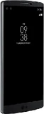 LG V10 zwart voorkant linkerzijkant