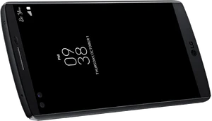 LG V10 zwart gedraaid