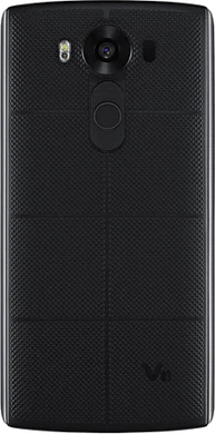 LG V10 zwart achterkant