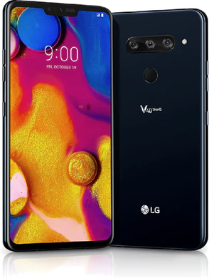 LG V40 ThinQ zwart overzicht