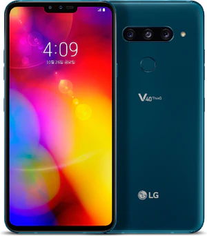 LG V40 ThinQ overzicht blauw