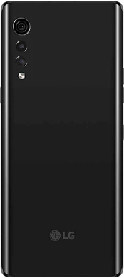 LG Velvet 4G schwarz Rückseite