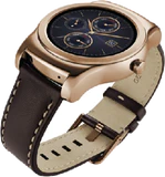 LG Watch Urbane goud schuin