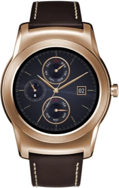 LG Watch Urbane goud voorkant