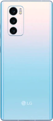 LG Wing bagside blå