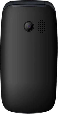 Maxcom Comfort MM817 zwart achterkant