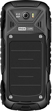 Maxcom MM920 zwart grijs achterkant